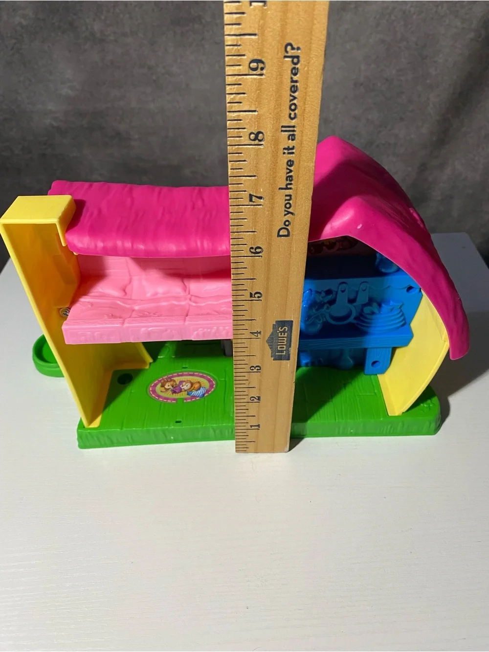 Fisher Price Little People Disney Snow White Seven Dwarfs Cottage House Only